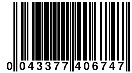 0 043377 406747