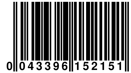 0 043396 152151