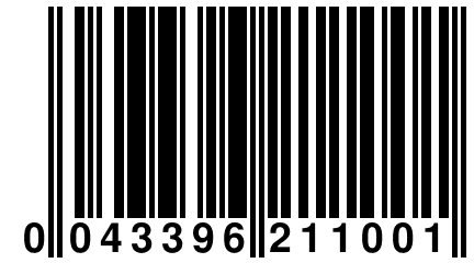 0 043396 211001