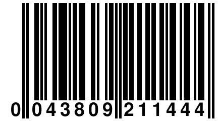 0 043809 211444