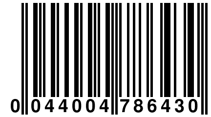 0 044004 786430