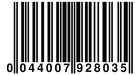 0 044007 928035