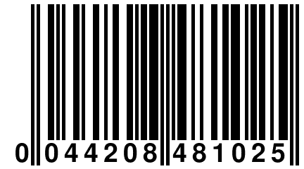 0 044208 481025