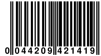 0 044209 421419