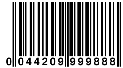 0 044209 999888