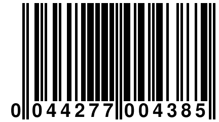 0 044277 004385