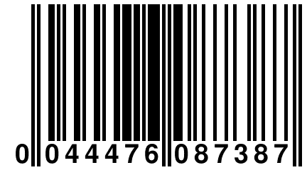0 044476 087387