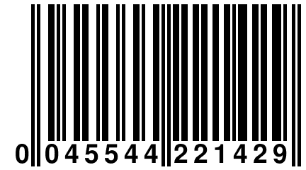 0 045544 221429