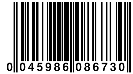 0 045986 086730