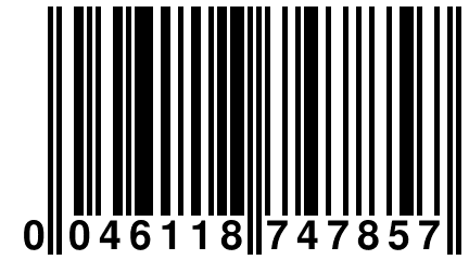 0 046118 747857