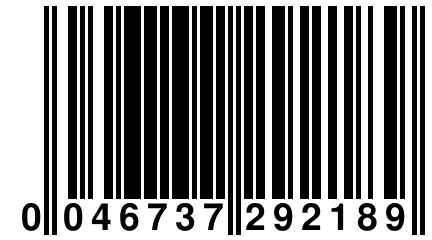 0 046737 292189