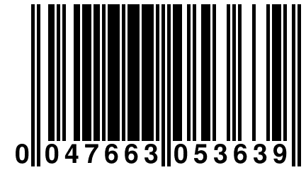 0 047663 053639