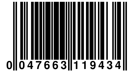 0 047663 119434