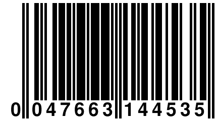 0 047663 144535