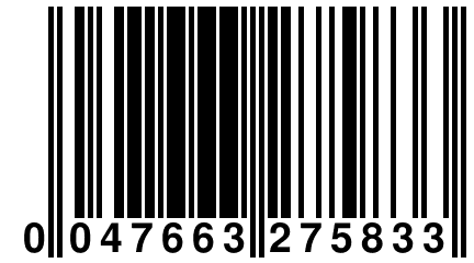 0 047663 275833