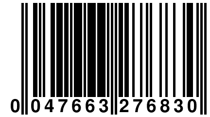 0 047663 276830