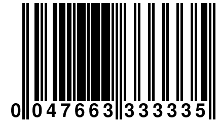 0 047663 333335