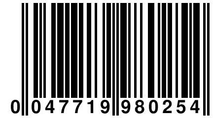 0 047719 980254