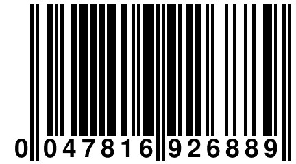 0 047816 926889