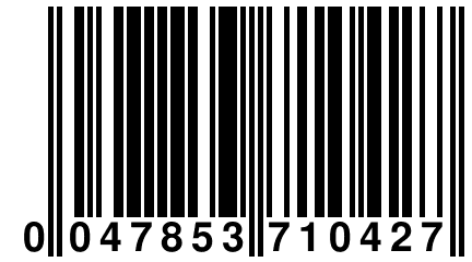 0 047853 710427