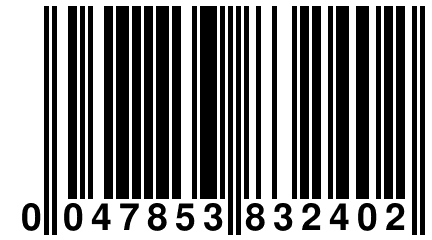 0 047853 832402