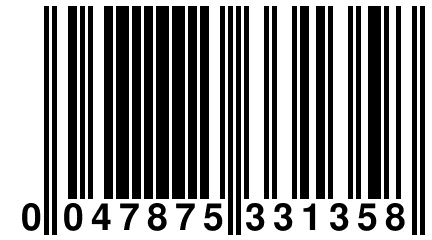 0 047875 331358