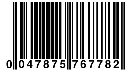 0 047875 767782