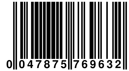 0 047875 769632
