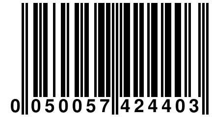 0 050057 424403