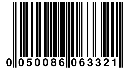 0 050086 063321