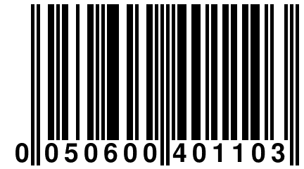 0 050600 401103