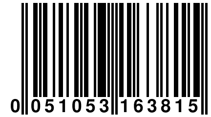 0 051053 163815