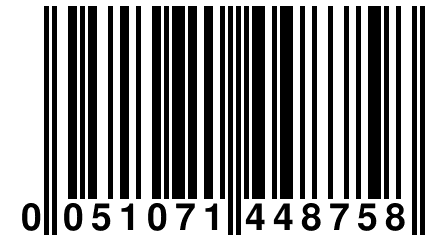 0 051071 448758