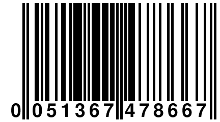 0 051367 478667
