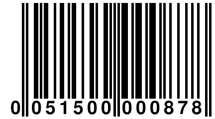 0 051500 000878