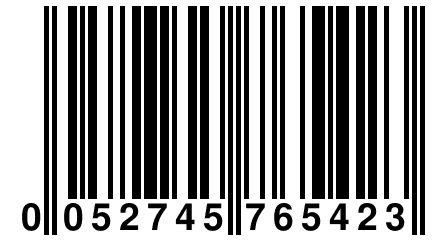 0 052745 765423