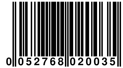 0 052768 020035