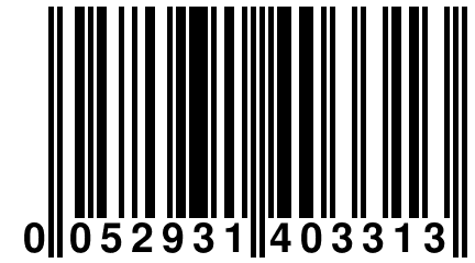 0 052931 403313