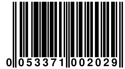 0 053371 002029