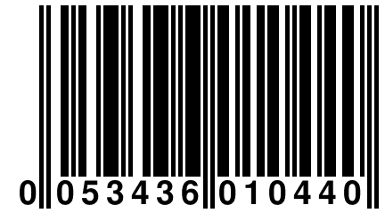 0 053436 010440