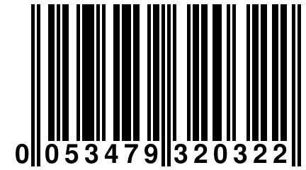 0 053479 320322