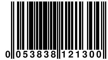 0 053838 121300