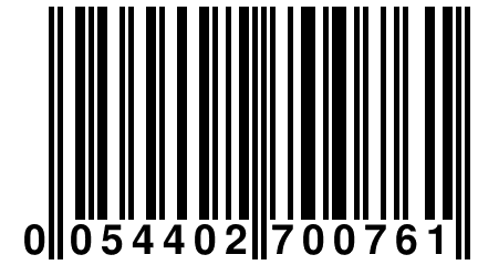 0 054402 700761