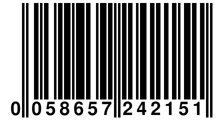 0 058657 242151