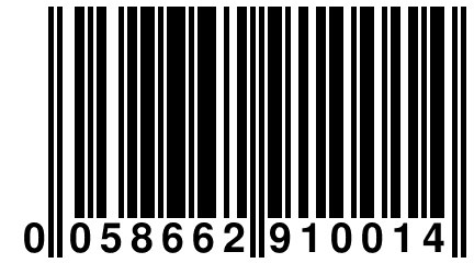 0 058662 910014