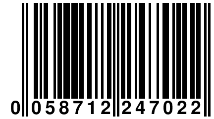 0 058712 247022