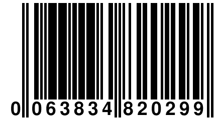 0 063834 820299