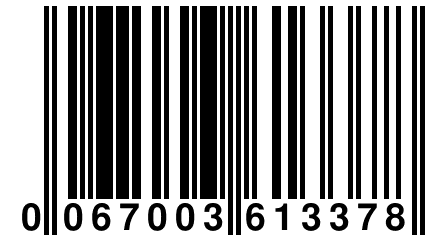 0 067003 613378