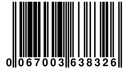 0 067003 638326