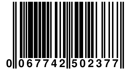 0 067742 502377